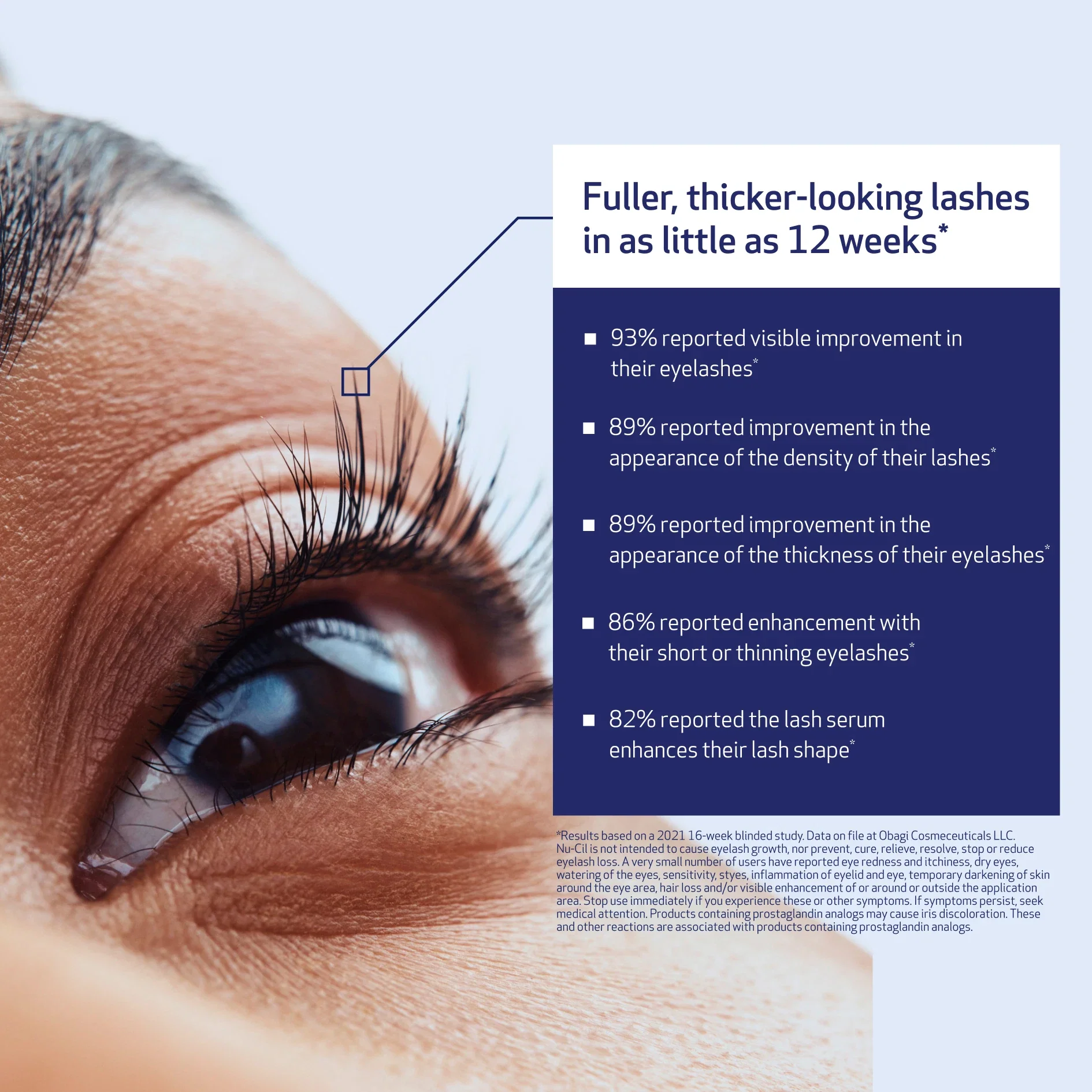 Nu-Cil Eyelash Enhancing Serum 3ml - Image 2